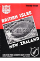 New Zealand v British Isles 1959 rugby  Programmes